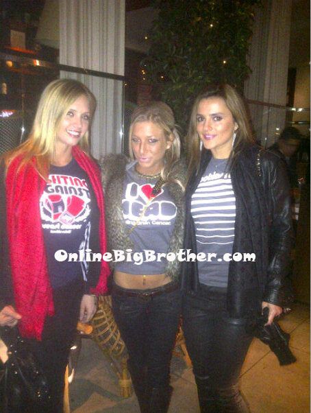 Porsche Briggs on a night out with her girlfriends