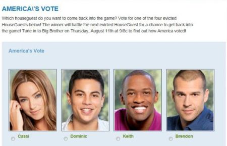 Big Brother 13 America's vote 