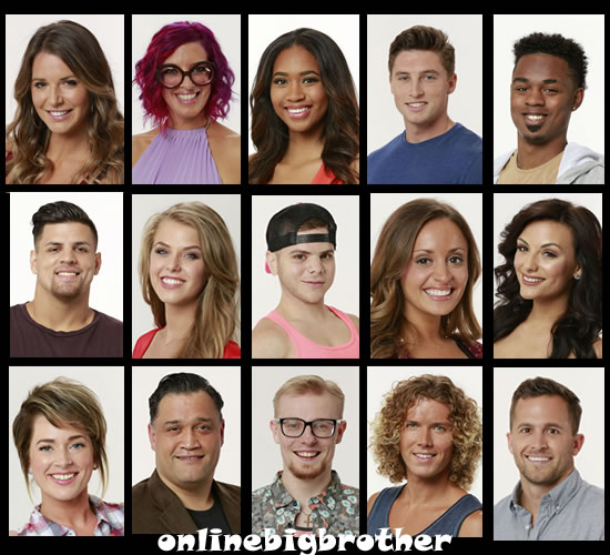 Faces Big Brother 20 