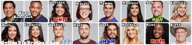 Big Brother 21 Spoilers | OnlineBigBrother Live Feed Updates - Big ...