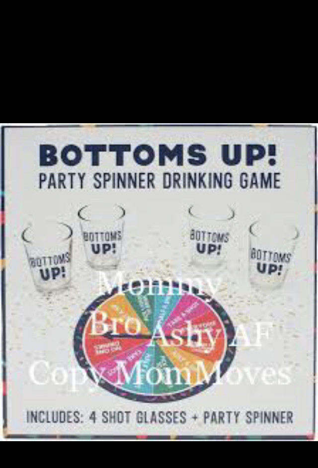 Bottoms Up - Party Spinner Drinking Game