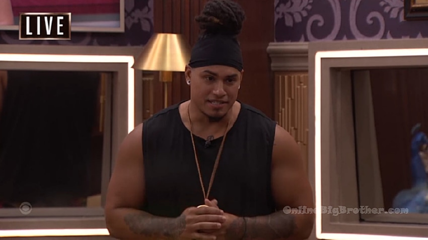 Keanu wins the Power of Veto during the Big Brother 27 double eviction