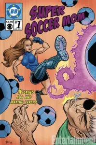 Brittany as Super Soccer Mom, Big Brother 16 BB Comics cover