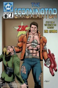 Cody as The Efroninator, Big Brother 16 BB Comics cover