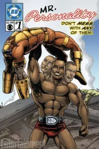 Devin as Mr. Personality, Big Brother 16 BB Comics cover