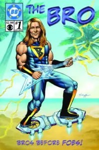 Jace as The Bro, Big Brother 17 BB Comics cover