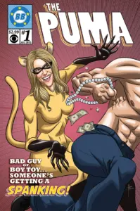 Shelli as The Puma, Big Brother 17 BB Comics cover