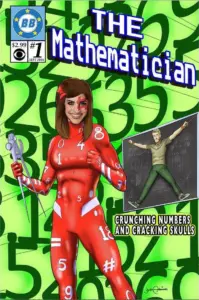 Bronte as The Mathematician, Big Brother 18 BB Comics cover
