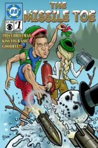 Corey as The Missile Toe, Big Brother 18 BB Comics cover