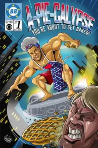 Paulie as A-pie-calypse, Big Brother 18 BB Comics cover