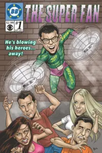 Cameron as The Super Fan, Big Brother 19 BB Comics cover