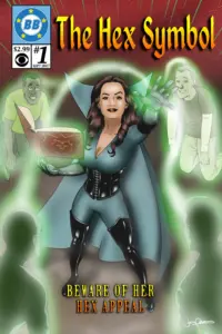 Jessica as The Hex Symbol, Big Brother 19 BB Comics cover