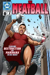 Josh as The Meatball, Big Brother 19 BB Comics cover