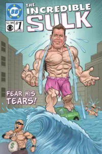 Mark as The Incredible Sulk, Big Brother 19 BB Comics cover