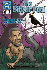 Matt as The Silver Fox, Big Brother 19 BB Comics cover