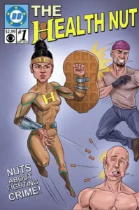 Kaycee as The Health Nut, Big Brother 20 BB Comics cover