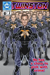 Winston as Twinston, Big Brother 20 BB Comics cover