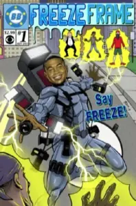 David as Freeze Frame, Big Brother 21 BB Comics cover
