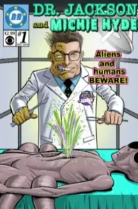 Jackson as Dr Jackson and Michie Hyde, Big Brother 21 BB Comics cover