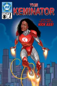 Kemi as The Keminator, Big Brother 21 BB Comics cover