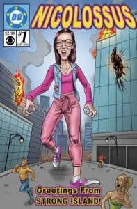 Nicole A as Nicolossus, Big Brother 21 BB Comics cover