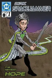 Ian as Dirk Spacejammer, Big Brother 22 BB Comics cover