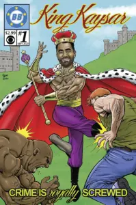 Kaysar as King Kaysar, Big Brother 22 BB Comics cover