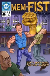 Memphis as Mem-FIST, Big Brother 22 BB Comics cover