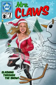 Christmas as Mrs. Claws, Big Brother 22 BB Comics cover