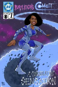 Bayleigh as Bayleigh's Comet, Big Brother 22 BB Comics cover