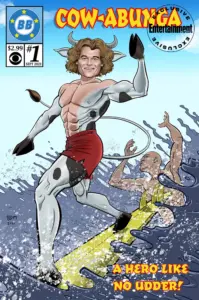 Travis as Cow-abunga, Big Brother 23 BB Comics cover