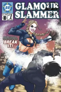 Whitney as Glamour Slammer, Big Brother 23 BB Comics cover