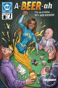 Ameerah as A-Beer-ah, Big Brother 24 BB Comics cover