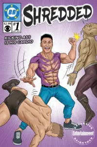 Joseph as Shredded, Big Brother 24 BB Comics cover