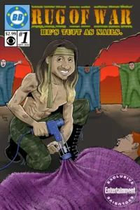 Turner as Rug of War, Big Brother 24 BB Comics cover