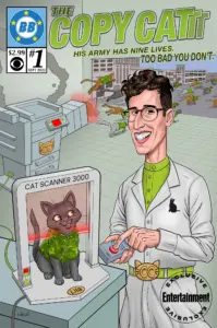Michael as The Copy Cat, Big Brother 24 BB Comics cover