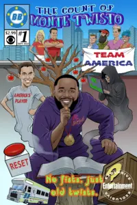 Monte as The Count of Monte Twisto, Big Brother 24 BB Comics cover