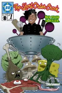 Nicole as The Short Order Crook, Big Brother 24 BB Comics cover