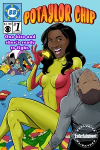 Taylor as Potaylor Chip, Big Brother 24 BB Comics cover