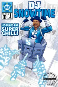 Terrance as DJ Snowtime, Big Brother 24 BB Comics cover