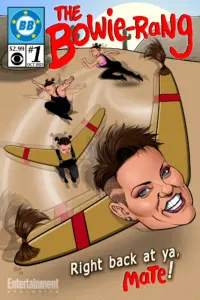 Bowie Jane as The Bowie-Rang, Big Brother 25 BB Comics cover