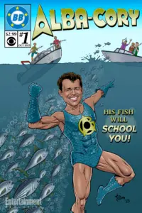 Cory as Alba-Cory, Big Brother 25 BB Comics cover