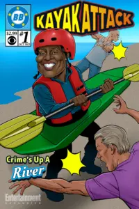 Felicia as Kayak Attack, Big Brother 25 BB Comics cover
