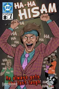 Hisam as Ha-Ha Hisam, Big Brother 25 BB Comics cover