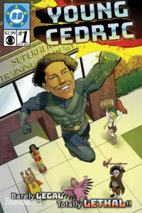 Cedric as Young Cedric, Big Brother 26 BB Comics cover