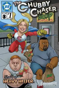 Leah as The Chubby Chaser, Big Brother 26 BB Comics cover