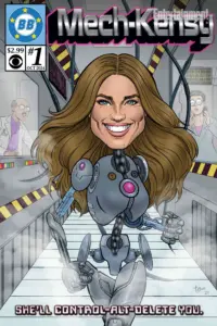 Makensy as Mech-Kensy, Big Brother 26 BB Comics cover
