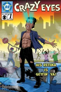 Matt as Crazy Eyes, Big Brother 26 BB Comics cover