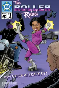 Rubina as The Roller Rebel, Big Brother 26 BB Comics cover