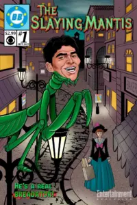 Adrian as The Slaying Mantis, Big Brother 27 BB Comics cover
